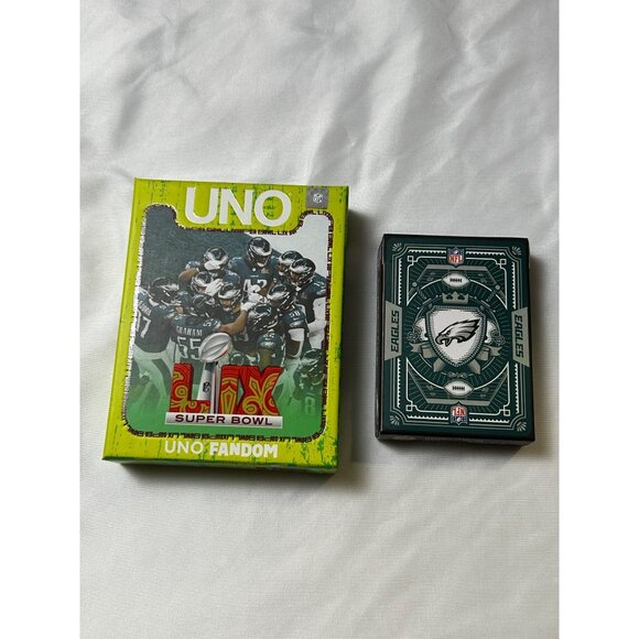 Philadelphia Eagles Fan Gift Set -5 Piece Super Bowl LVII Champions Games Figure - Picture 5 of 10